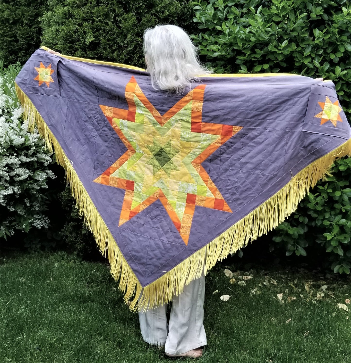 Sunshine Quilted Shawl Pattern (PDF ONLY)