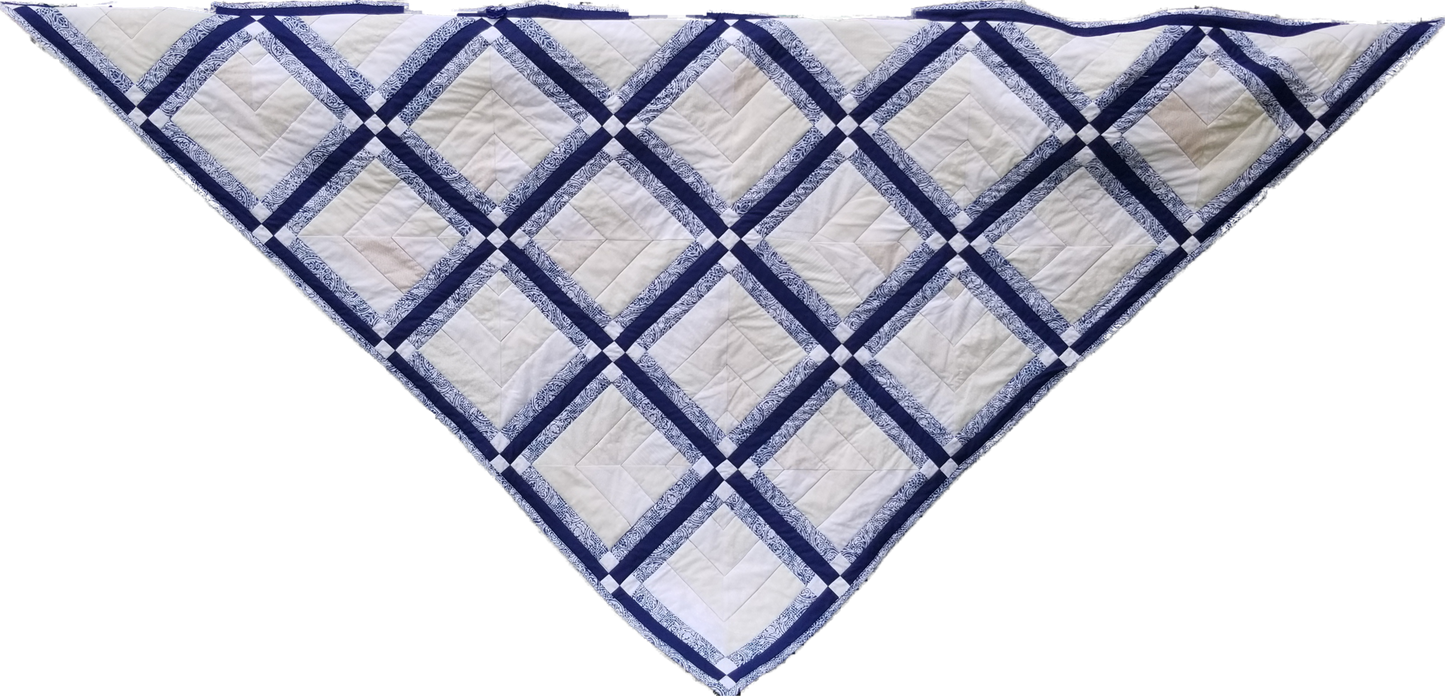 Crossing Paths Quilted Shawl Pattern (PDF ONLY)