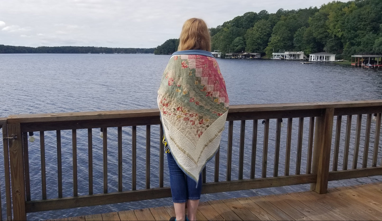 Bargello Quilted Shawl Pattern (PDF ONLY)