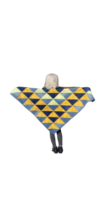 Into the Mountains Quilted Shawl Pattern (PDF ONLY)