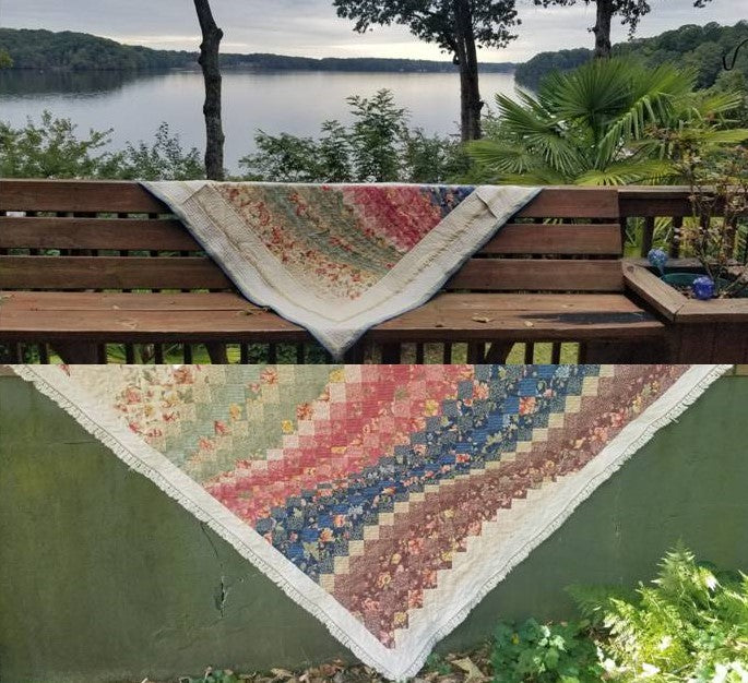 Bargello Quilted Shawl Pattern (PDF ONLY)