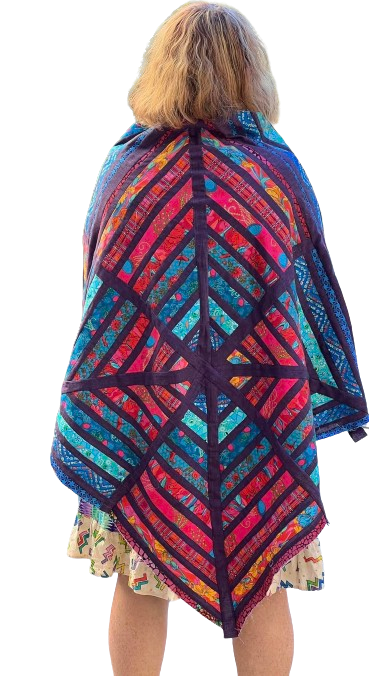 Ana's Web Quilted Shawl Pattern (PDF ONLY)