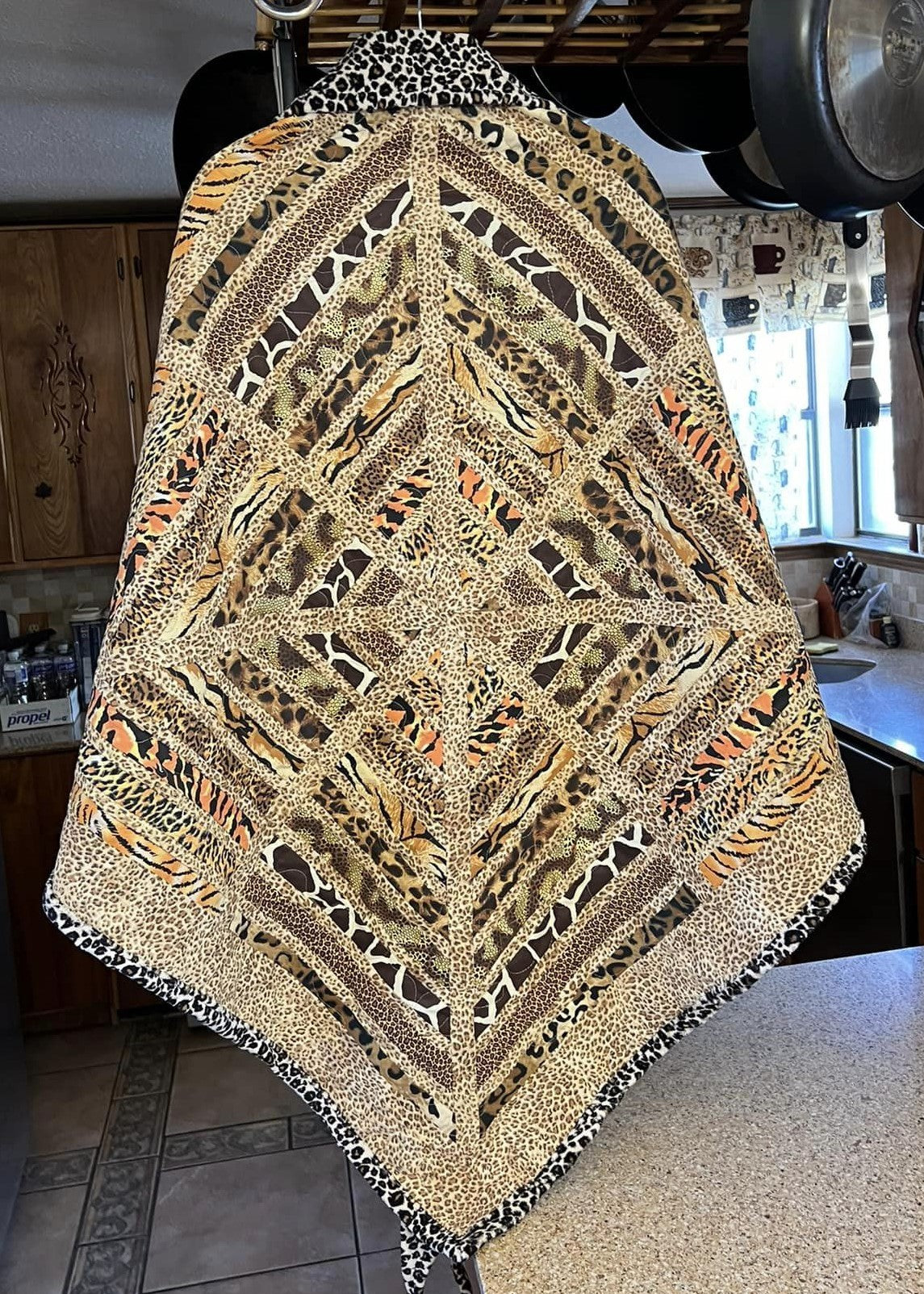 Ana's Web Quilted Shawl Pattern (PDF ONLY)