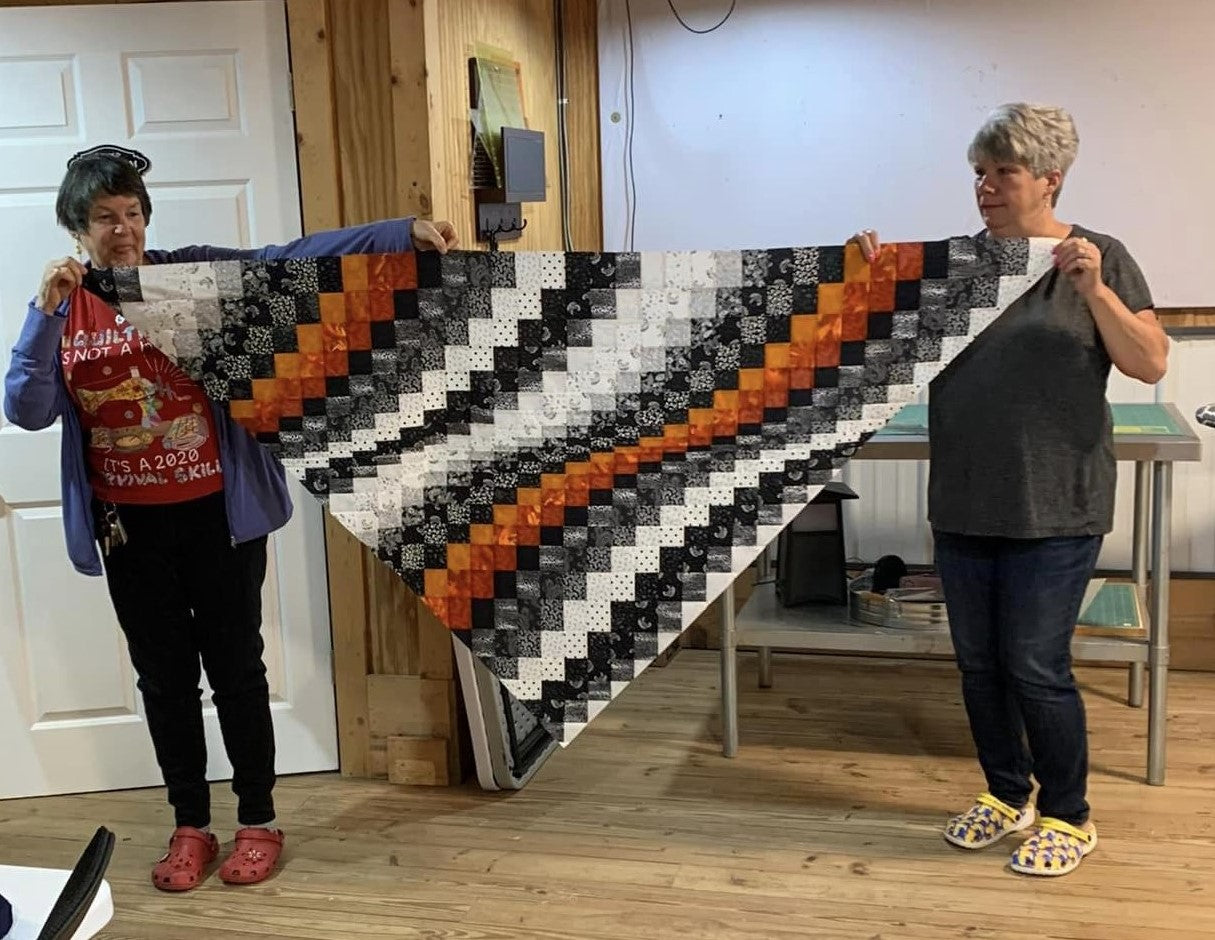 Bargello Quilted Shawl Pattern (PDF ONLY)