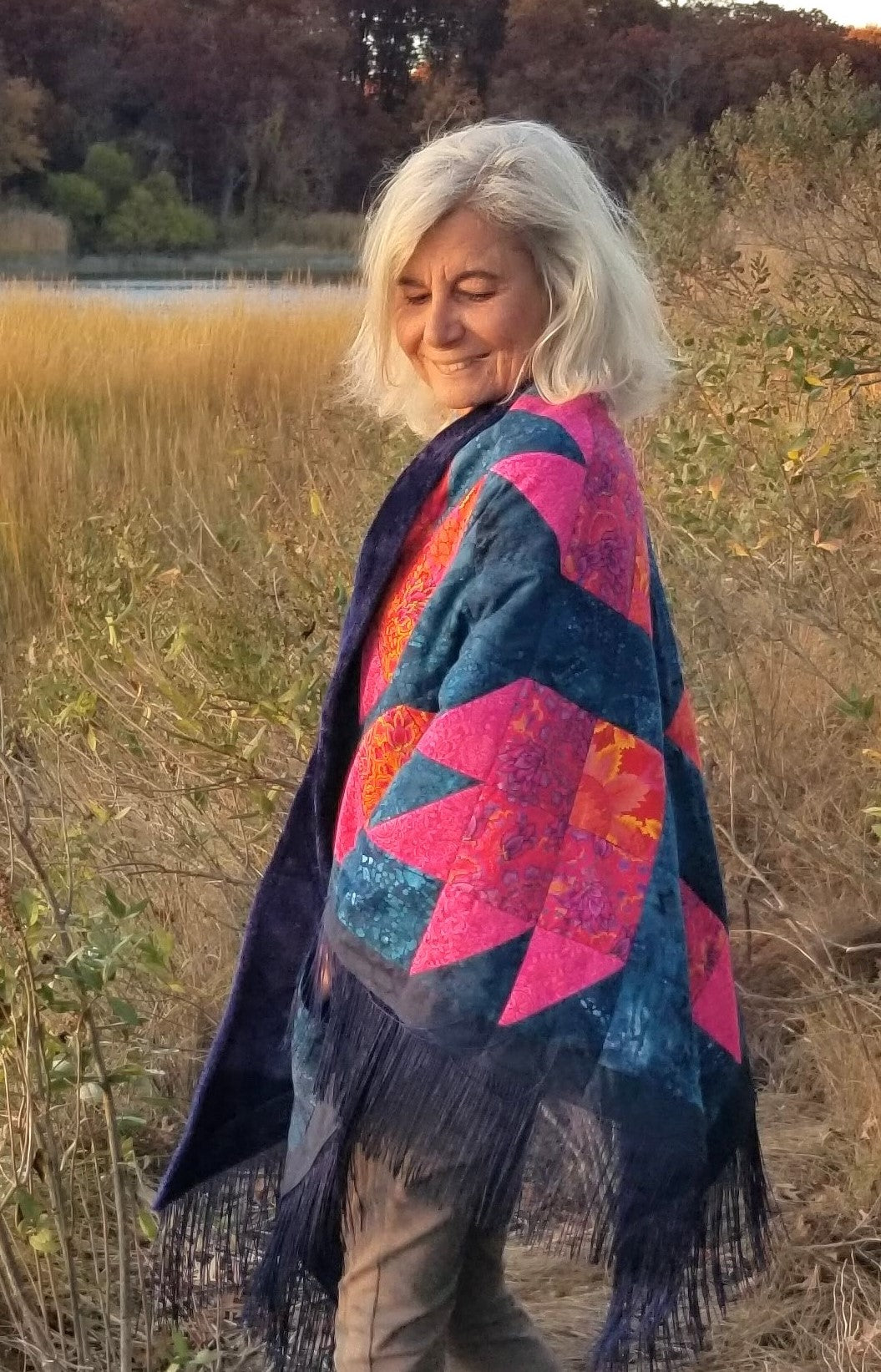 Amy's Quilted Shawl Pattern (PDF only)