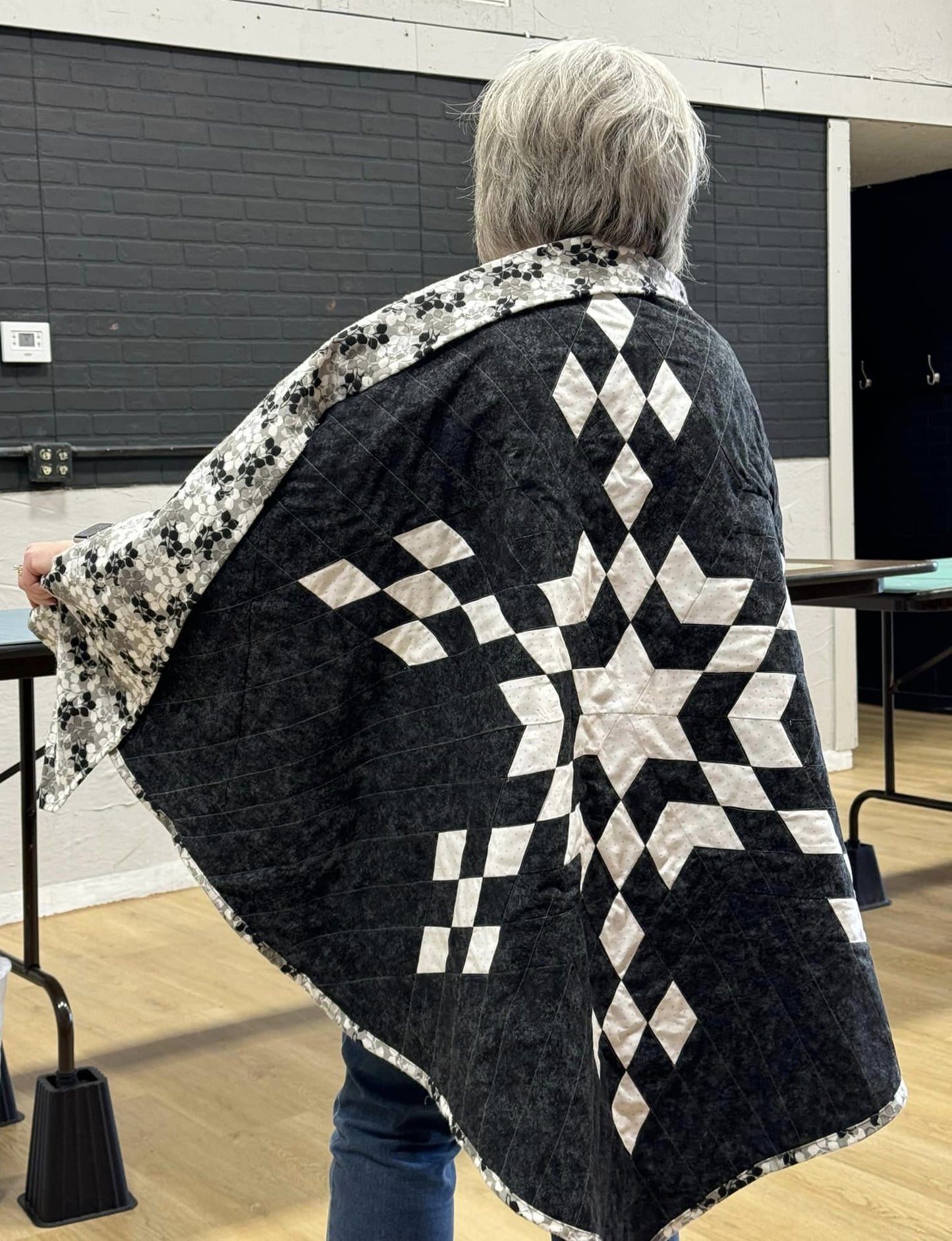 Northern Star Quilted Shawl Pattern by Ana Galan (PDF ONLY)