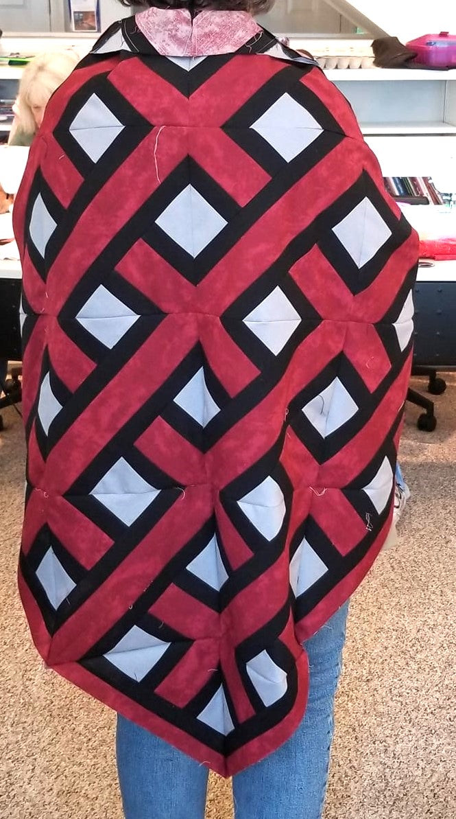 Seville Quilted Shawl Pattern (PDF ONLY) Trendy Quilts by Ana Galan