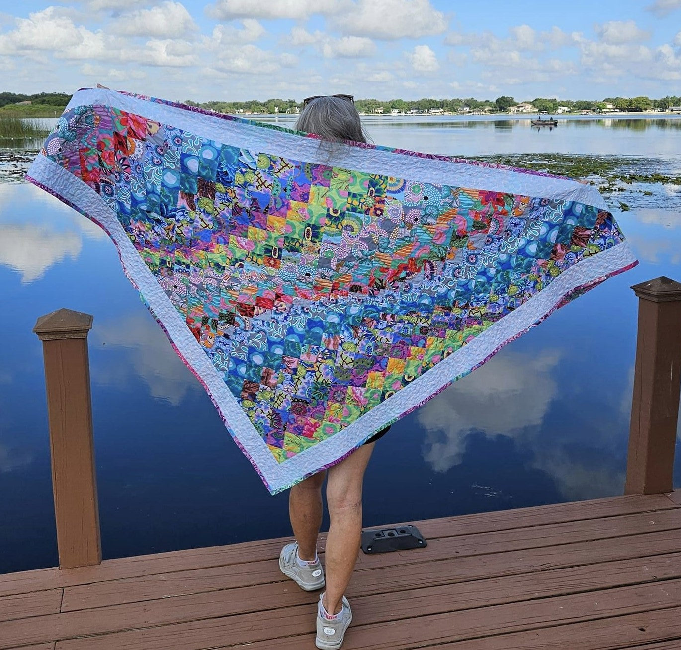 Bargello Quilted Shawl Pattern (PDF ONLY)