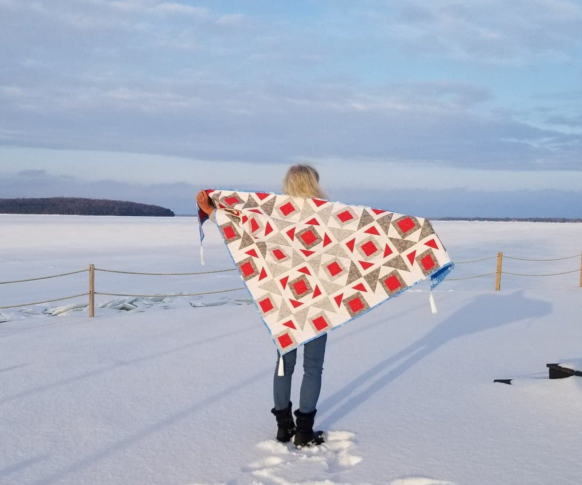 Wrapped in Love Quilted Shawl Pattern (PDF ONLY)