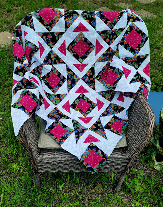 Wrapped in Love Quilted Shawl Pattern by Ana Galan Trendy Quilts by