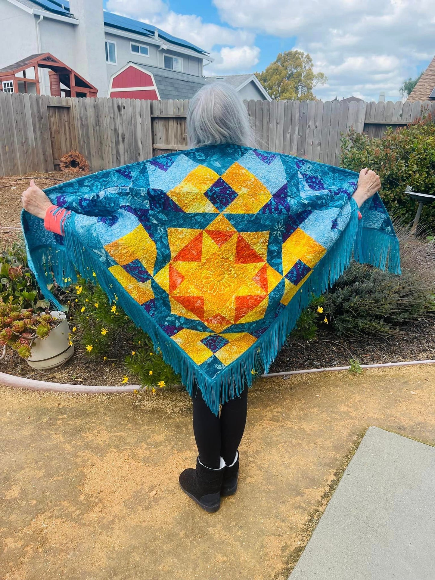 Star Shawl TOP ONLY Pattern (PDF pattern)