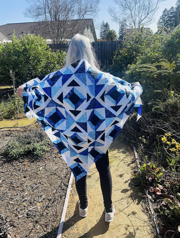 Wrapped in Love Quilted Shawl Pattern (PDF ONLY)