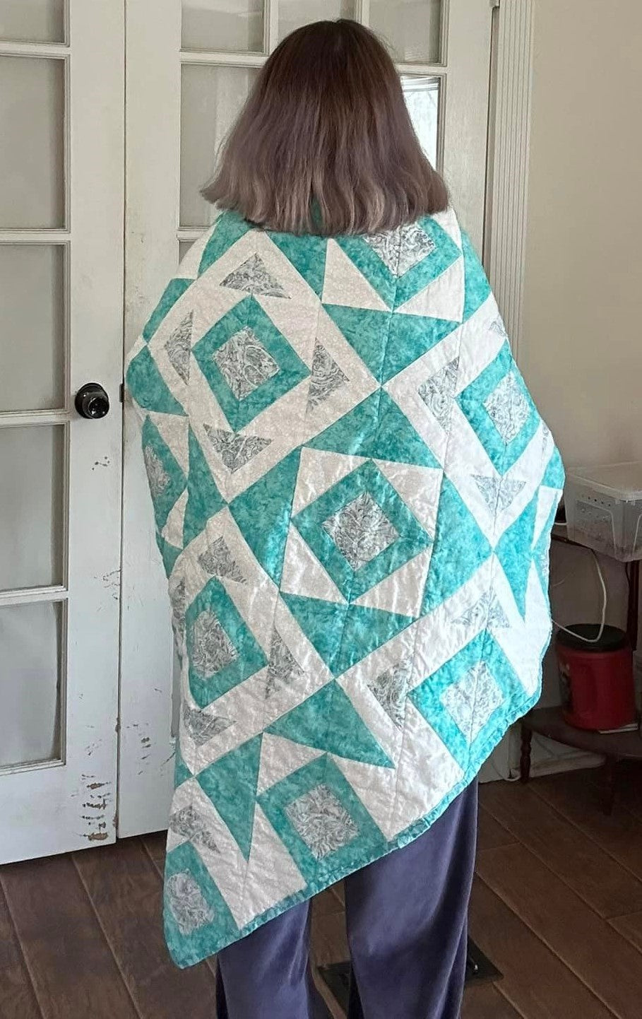 Wrapped in Love Quilted Shawl Pattern (PDF ONLY)